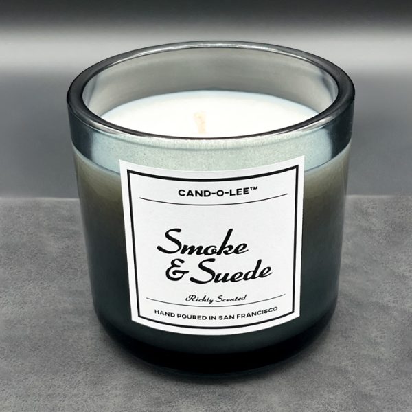 Product Image and Link for Smoke & Suede Scented Candle – A Captivating Experience