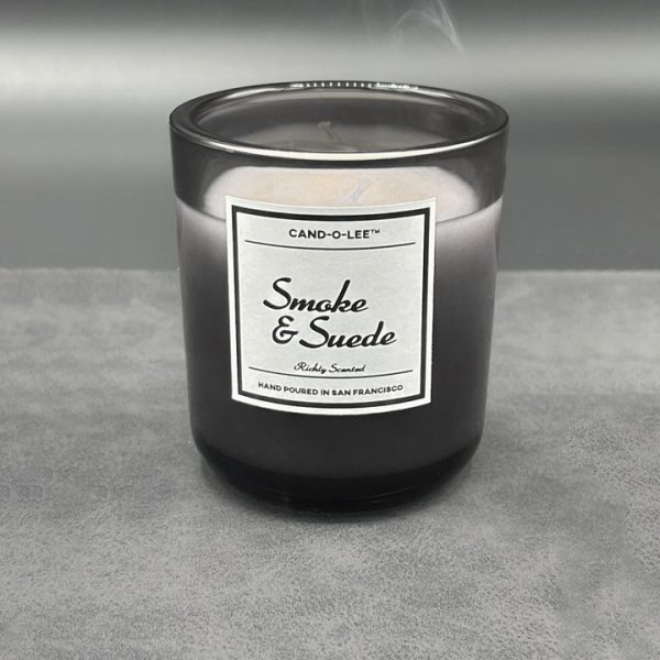 Product Image and Link for Smoke & Suede Scented Candle – A Captivating Experience