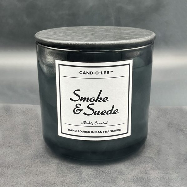 Product Image and Link for Smoke & Suede Scented Candle – A Captivating Experience
