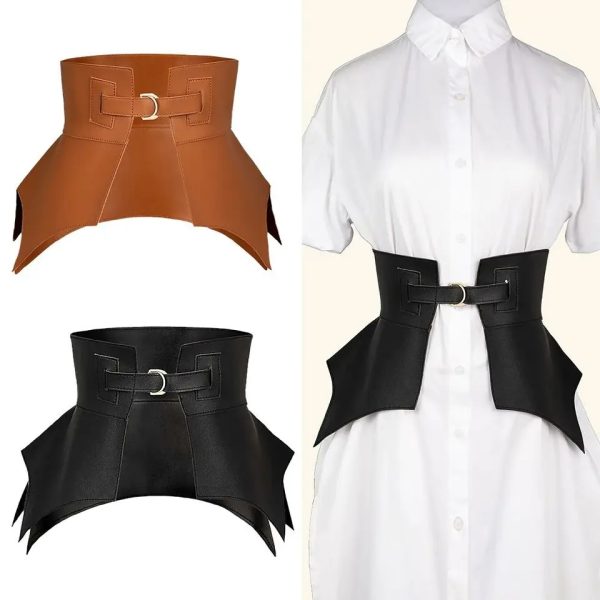 Product Image and Link for PU Leather Wide Belt