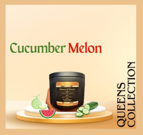Product Image and Link for Queens Candle: Cucumber Melon