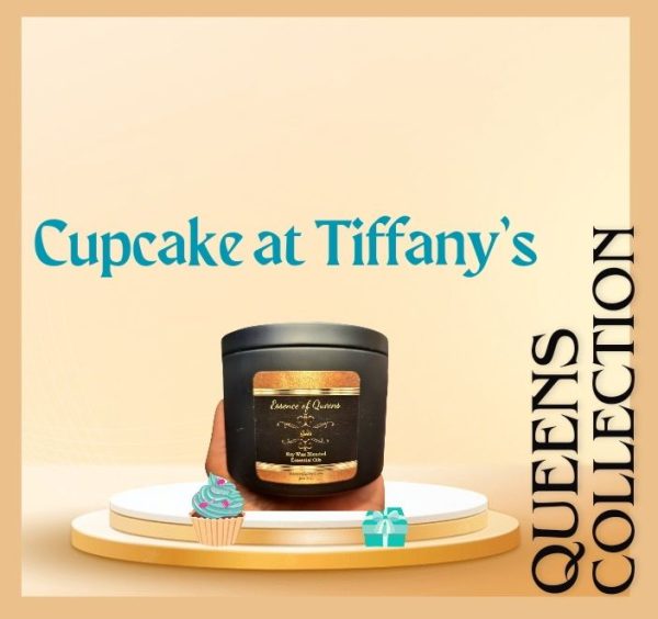 Product Image and Link for Queens Candle: Cupcake at Tiffany’s
