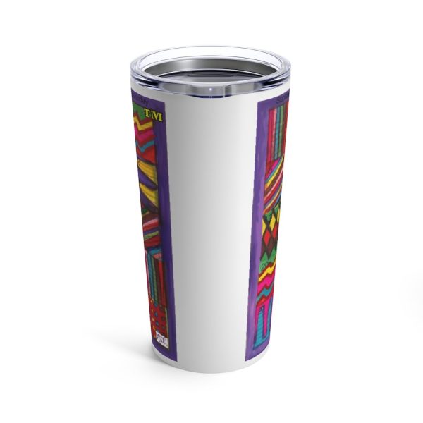 Product Image and Link for Tumbler 20oz:  “Psychedelic Calendar(tm)” – Vibrant – No Text