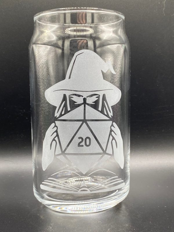 Product Image and Link for DND Drinkware – D20 Wizard