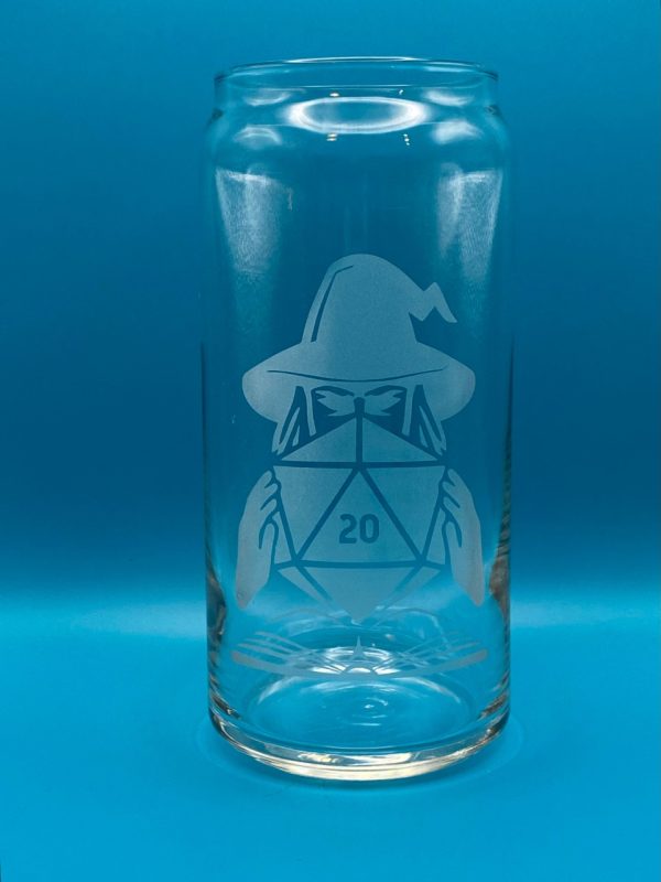 Product Image and Link for DND Drinkware – D20 Wizard
