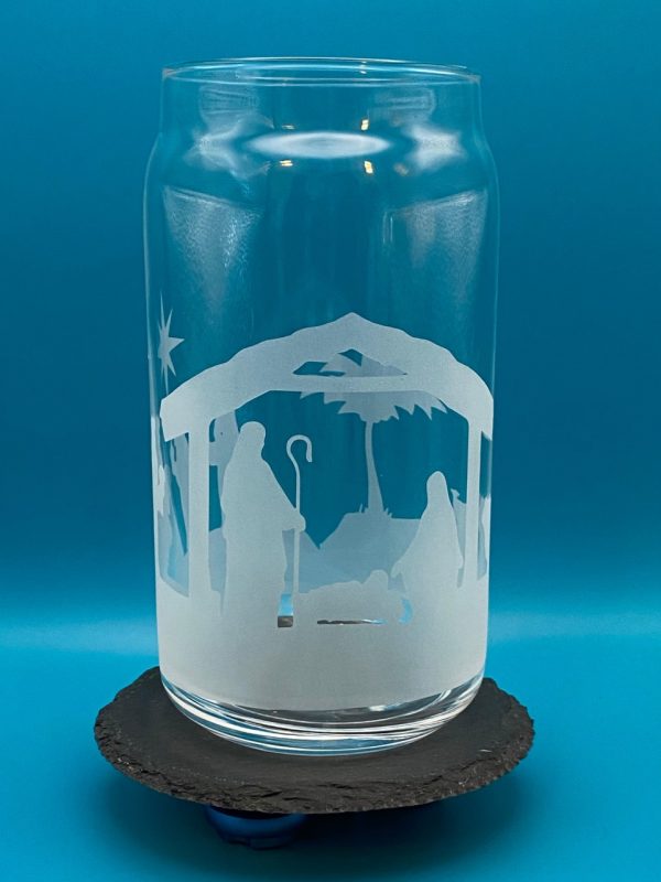 Product Image and Link for Holiday Drinkware – Nativity with 3 Wise Men