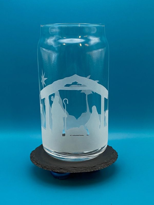 Product Image and Link for Holiday Drinkware – Nativity with 3 Wise Men