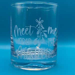 Product Image and Link for Holiday Drinkware – Meet Me Under the Mistletoe