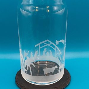 Product Image and Link for Holiday Drinkware – Nativity with Shooting Star