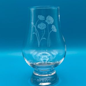 Product Image and Link for Glencairn Tasting Glass – California Poppies