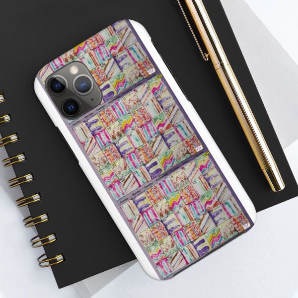 Product Image and Link for Case Mate Tough Phone Cases:  “Psychedelic Calendar(tm)” – Seeped