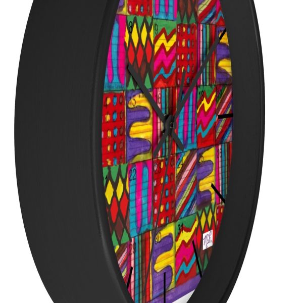 Product Image and Link for Wall clock:  Psychedelic Calendar(tm) – Vibrant