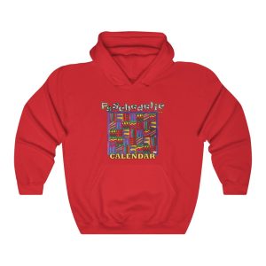 Product Image and Link for Unisex Heavy Blend™ Hooded Sweatshirt: “Psychedelic Calendar(tm)”