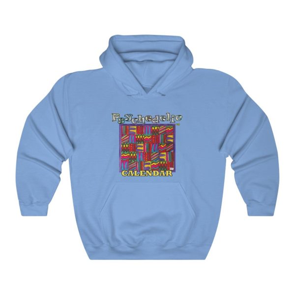 Product Image and Link for Unisex Heavy Blend™ Hooded Sweatshirt: “Psychedelic Calendar(tm)”