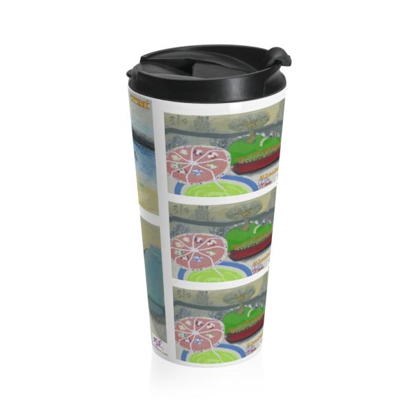 Product Image and Link for Stainless Steel Travel Mug:  “Alcohol Oh Yea(tm)”