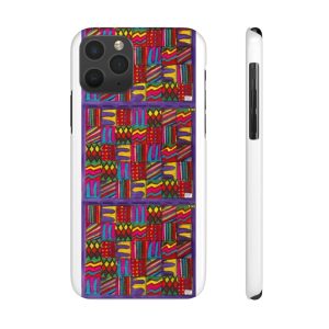 Product Image and Link for Case Mate Slim Phone Cases:  “Psychedelic Calendar(tm)” – Vibrant