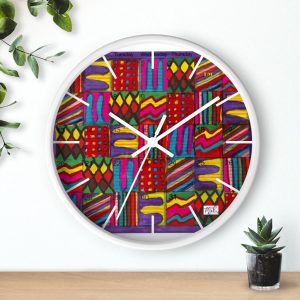 Product Image and Link for Wall clock:  Psychedelic Calendar(tm) – Vibrant