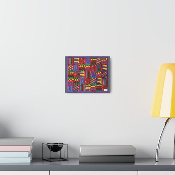 Product Image and Link for Canvas Gallery Wraps:  “Psychedelic Calendar(tm)” – Vibrant – Gray Sides