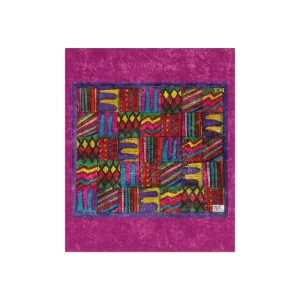 Product Image and Link for Crushed Velvet Blanket: “Psychedelic Calendar(tm)” – No Text – Vibrant