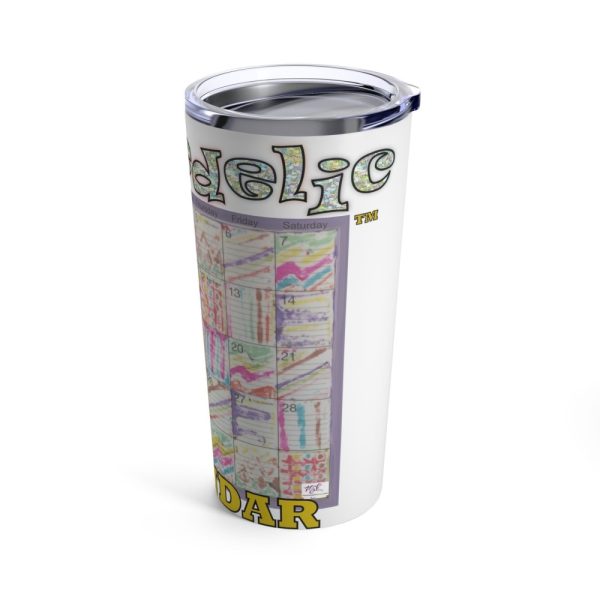 Product Image and Link for Tumbler 20oz:  “Psychedelic Calendar(tm)” – Seeped