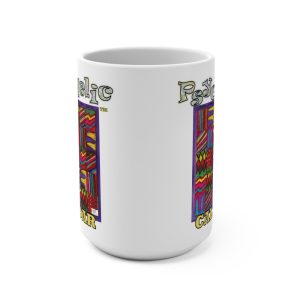 Product Image and Link for Mug 15oz:  “Psychedelic Calendar(tm)” – Vibrant