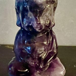 Product Image and Link for Amethyst Meditating Buddha