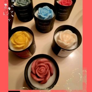 Product Image and Link for Life-Like Rose Wax Melt & Candle SW
