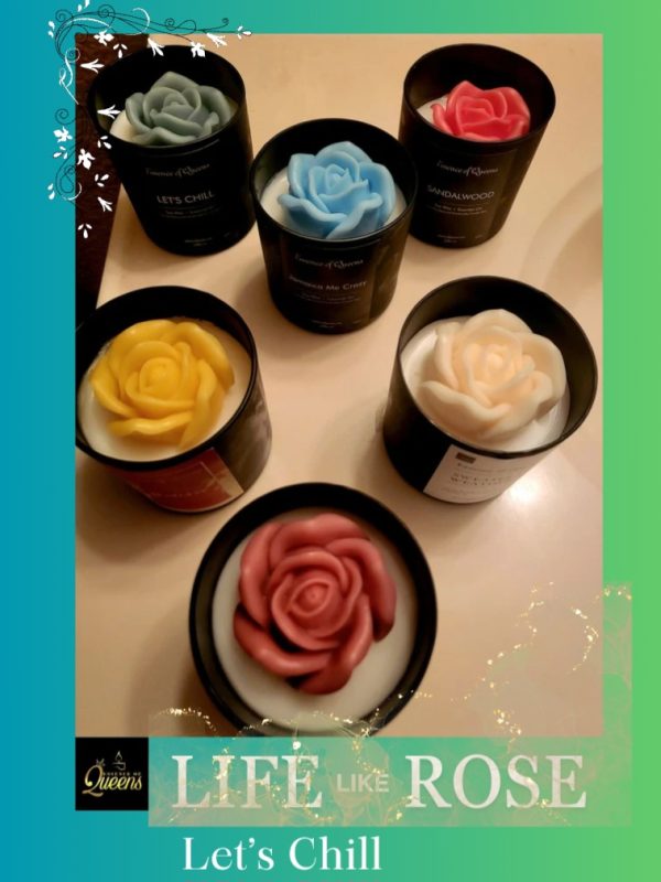 Product Image and Link for Life-Like Rose Wax Melt & Candle LC
