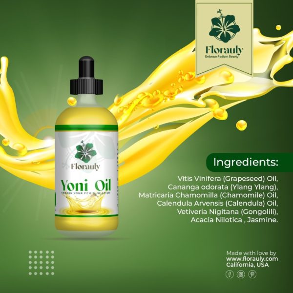 Product Image and Link for Florauly Yoni Oil Organic Feminine Vaginal Moisturizer