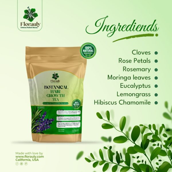 Product Image and Link for Florauly Botanical Hair Growth Tea