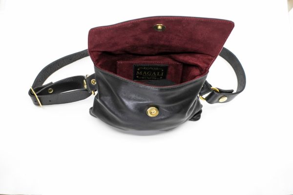 Product Image and Link for Magali Hollywood Bag Black Lambskin