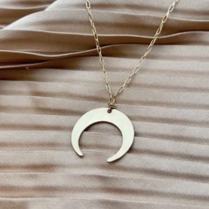 Product Image and Link for Crescent Moon Necklace