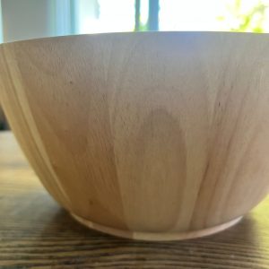 Product Image and Link for Handcrafted Large Wooden Bowl to decorate your Kitchen