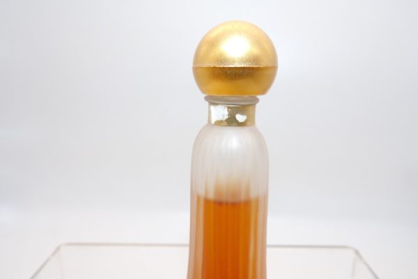 Product Image and Link for Vintage LUCIEN LELONG INDISCRET Eau De Parfum Mini Rare .24 fl oz 3/4 Full