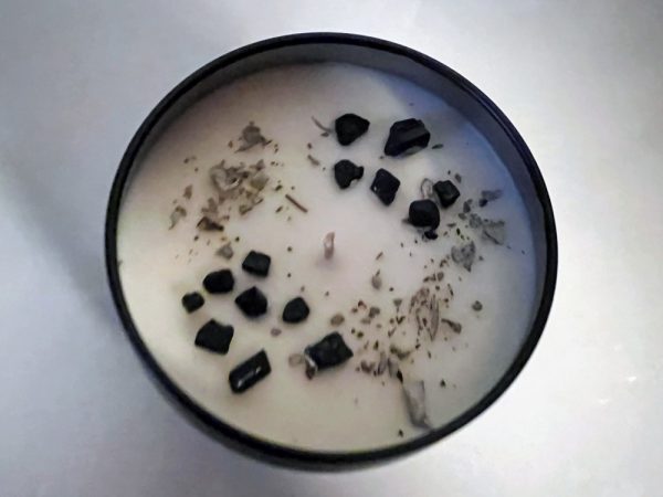 Product Image and Link for Black Tourmaline Candle