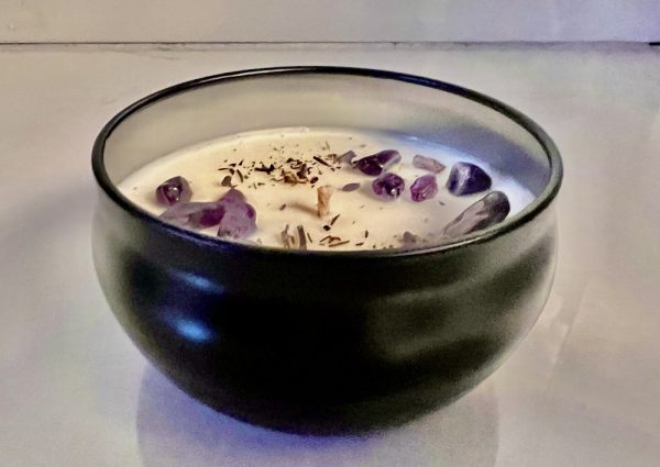 Product Image and Link for Calming Amethyst Candle