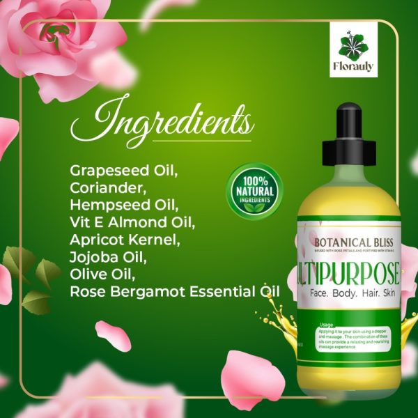 Product Image and Link for Florauly Multipurpose Oil for Face, Body and Hair
