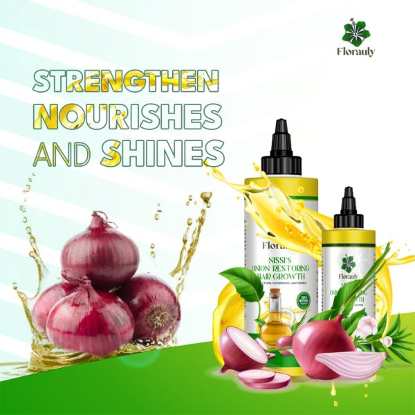 Product Image and Link for Florauly Nissi’s Restoring Onion Hair Growth Oil