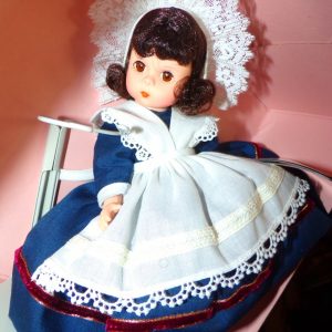 Product Image and Link for Madame Alexander FRANCE Doll #552 In Original Box Tags Booklet and Stand