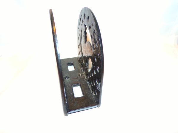 Product Image and Link for Black Cast Iron Rooster Chicken Mail/Letter Napkin Holder