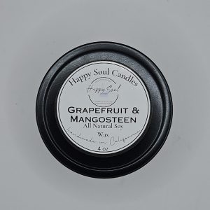 Product Image and Link for Grapefruit and Mangosteen Soy Candle 4 oz Travel Tin