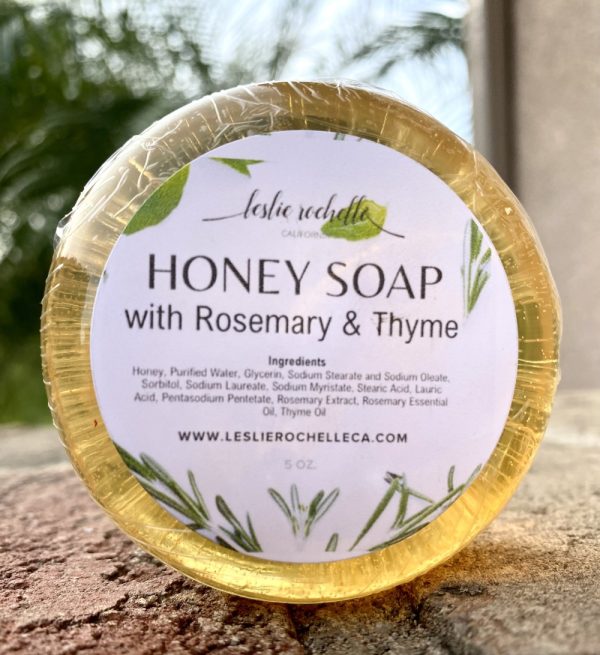 Product Image and Link for Honey Soap with Rosemary & Thyme