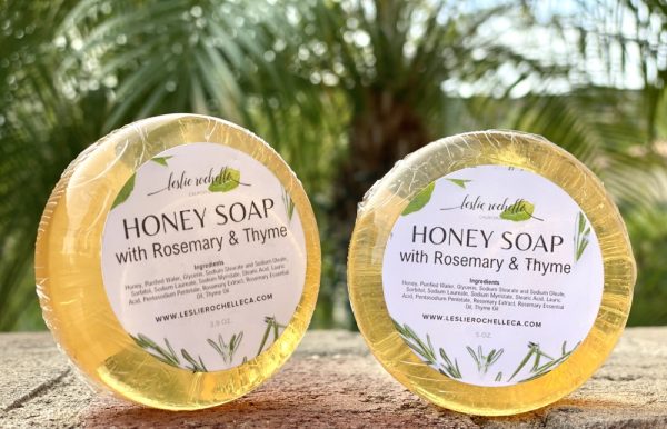 Product Image and Link for Honey Soap with Rosemary & Thyme