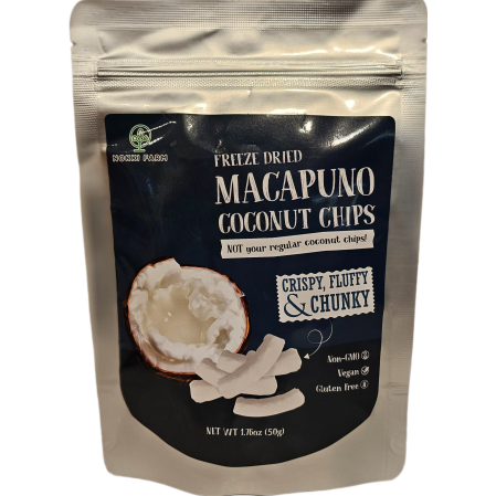 Product Image and Link for Freeze Dried Macapuno Coconut Chips