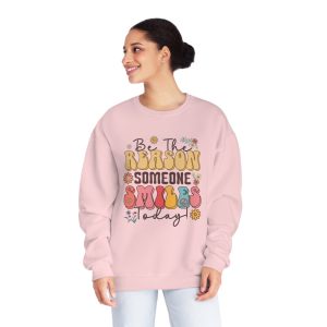 Product Image and Link for “Smile Maker: Be the Reason Sweatshirt”