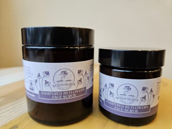 Product Image and Link for Pampered by Flowers Face Scrub
