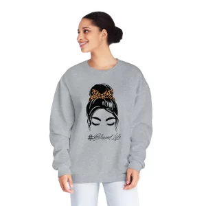 Product Image and Link for Bun Blessed: Women’s #Blessed Life Sweatshirt