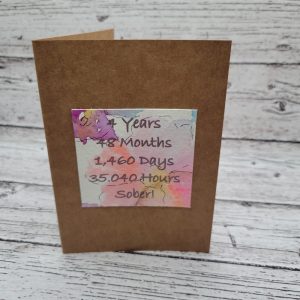 Product Image and Link for Milestone 4 Years Sober