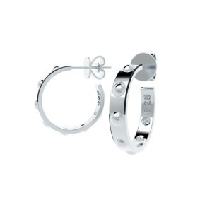 Product Image and Link for Small Aether Sterling Silver Hoops