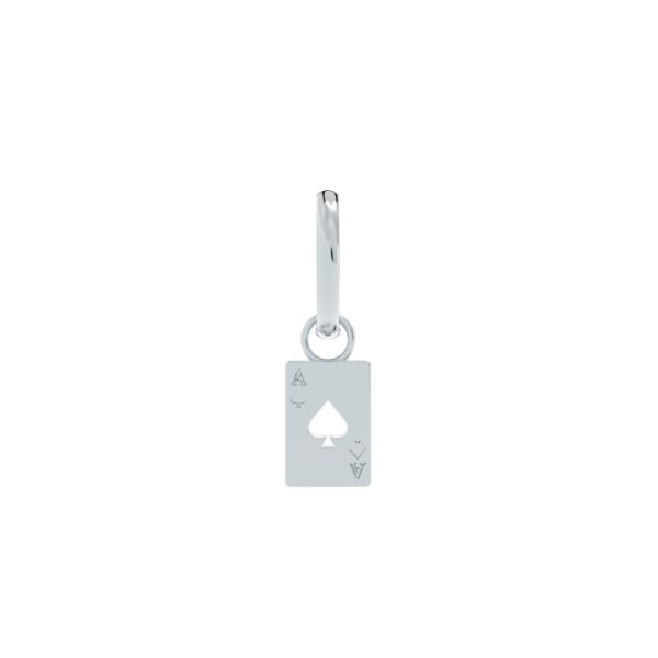 Product Image and Link for Ace Card Sterling Silver Earrings